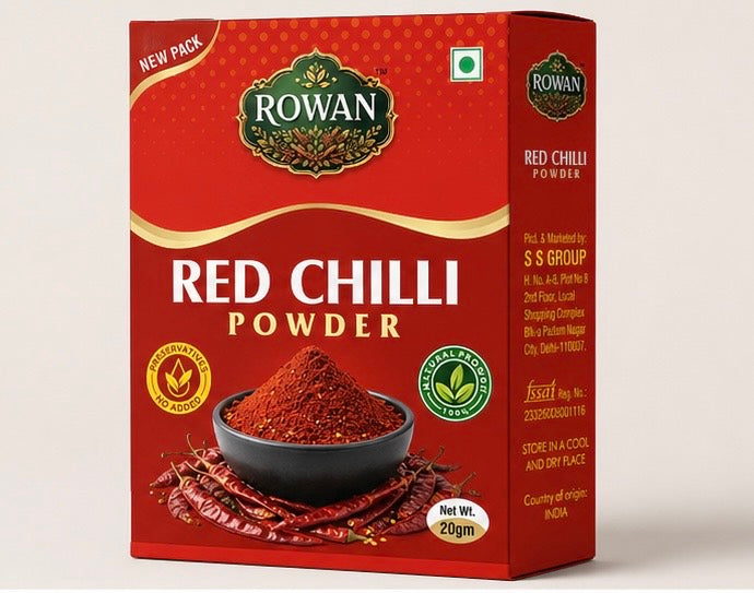 Rowan red chilli powder 50g