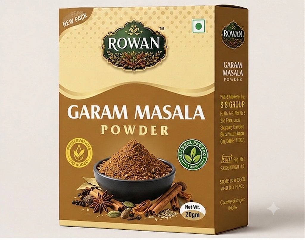 Garam Masala 50g + Coriander powder (free20g)
