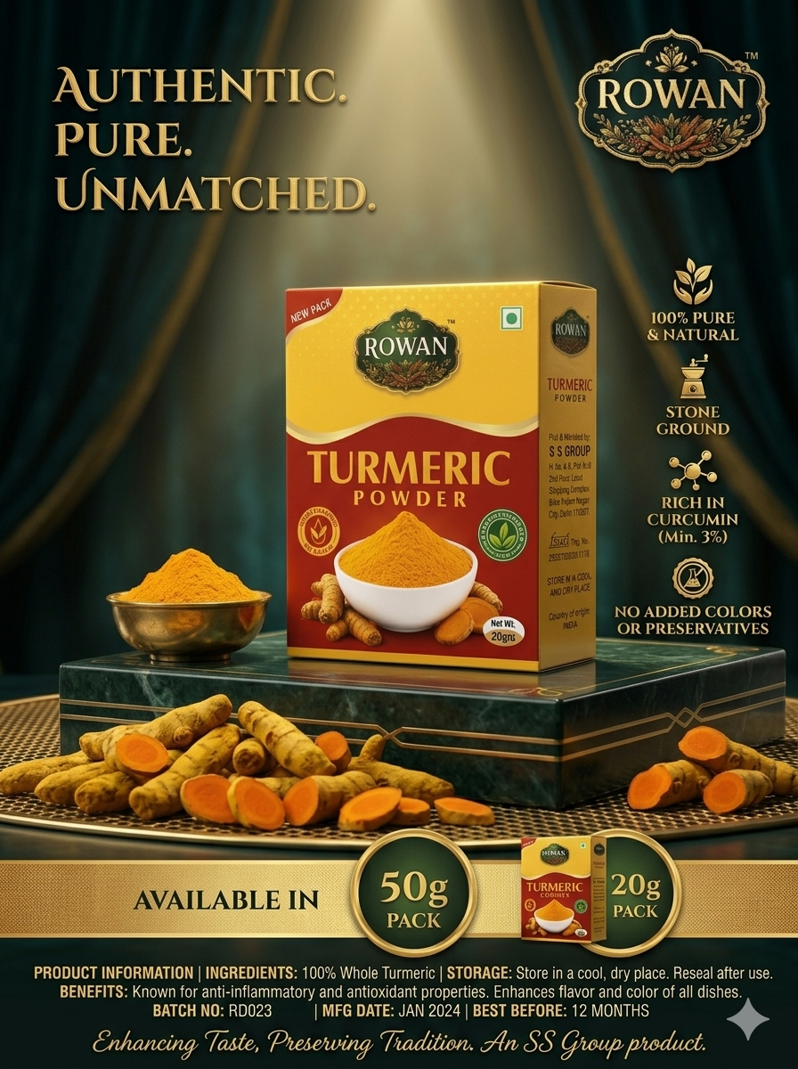 Rowan Turmeric Powder 50g