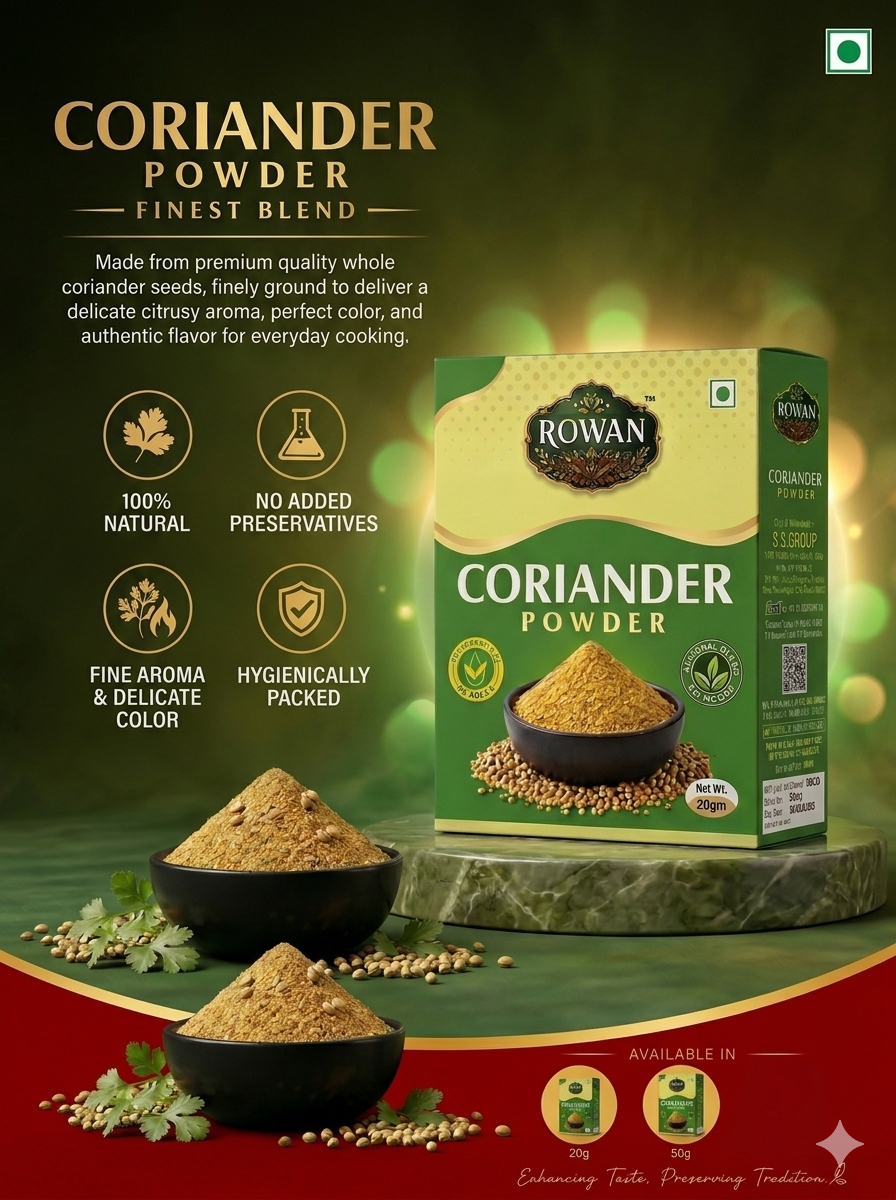 Rowan Coriander powder 50g